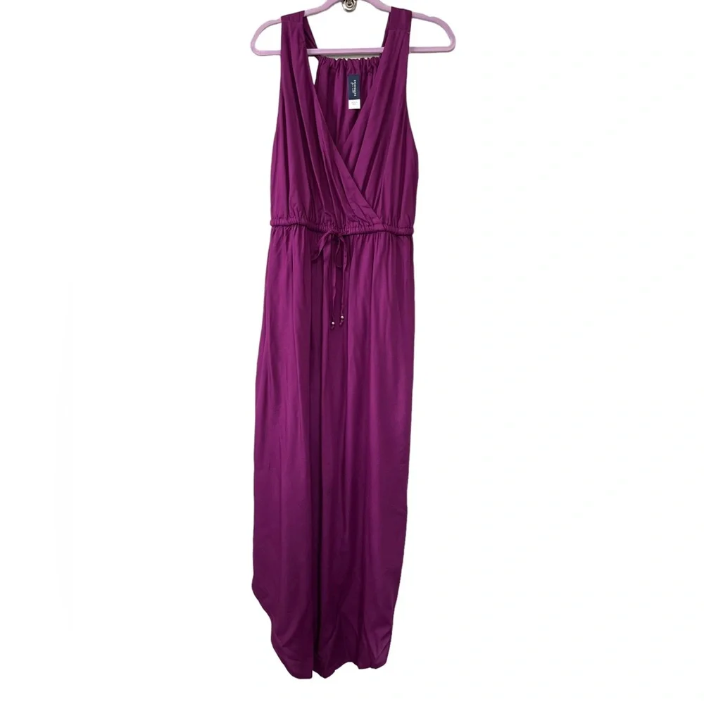 Swimsuits for All Women’s Surplice Coverup Maxi Dress 14/16 - Picture 2 of 10